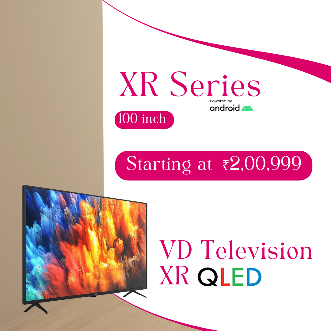 VD XR Series 85 Inch 4K UHD Smart LED TV (webOS Powered)